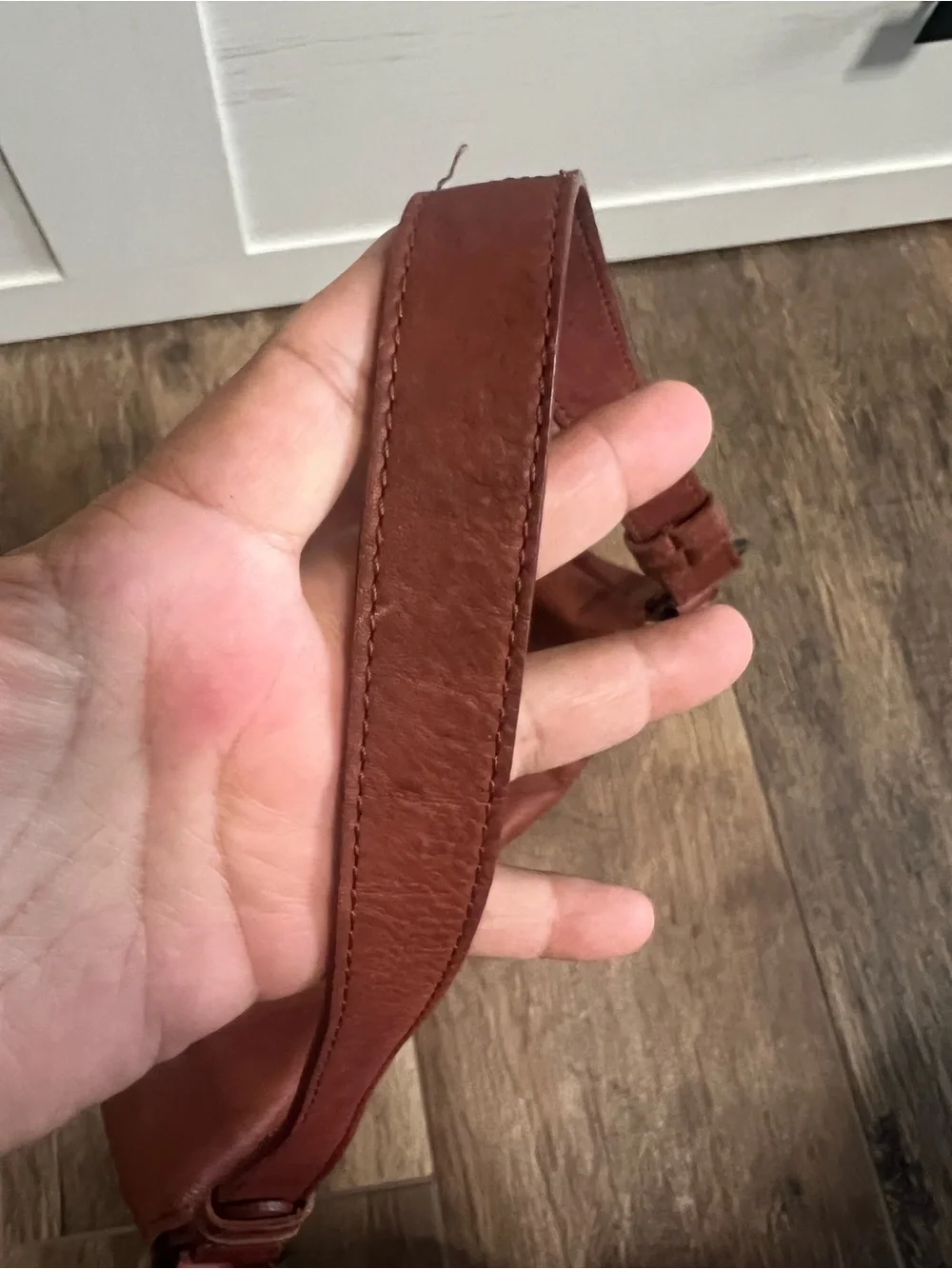 Børn Elaina Red Leather Flap Hobo Shoulder Bag Purse